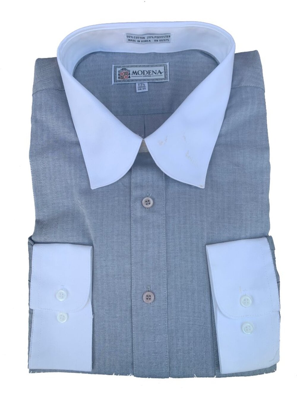 Modena Uomo Two-tone Dress Shirt